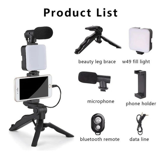 Smartphone Blogging Kit with Tripod 
